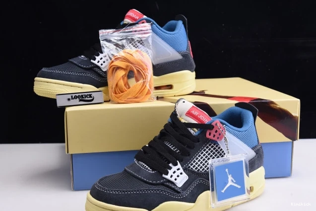 1039 RETRO JORDAN AIR 4 UNION GoAnywhere NOIR OFF DC9533- 0520